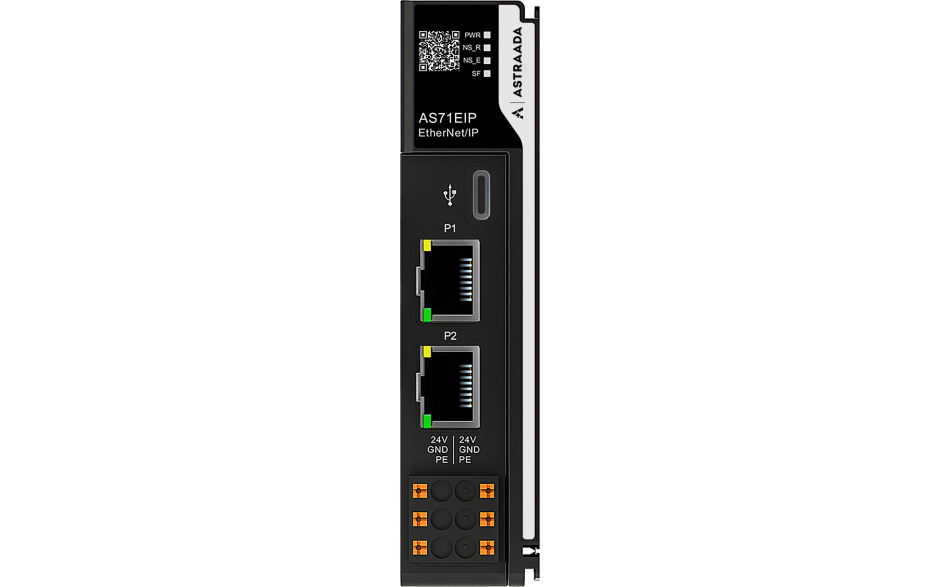 Astraada A-Series IO - Interfejs komunikacyjny układu oddalonego EtherNet/IP (Buscoupler)