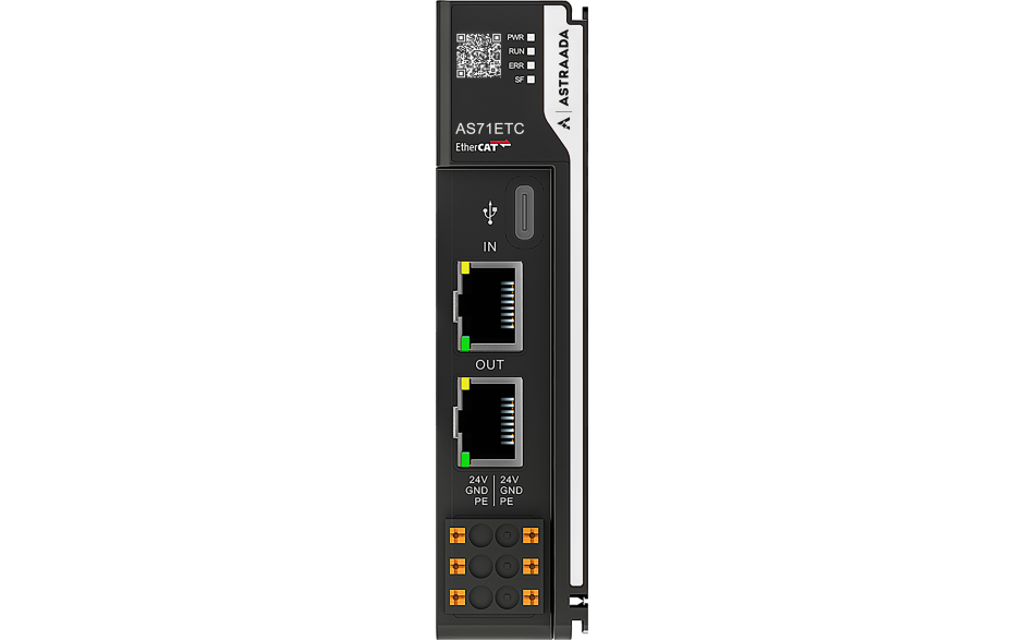 Astraada A-Series IO - Interfejs komunikacyjny układu oddalonego EtherCAT (Buscoupler)