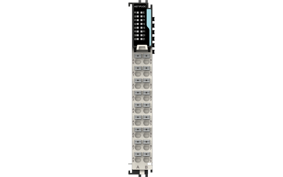 Astraada A-Series IO - Moduł impulsowy 200kHz; 2-kanałowy Wyj 24VDC
