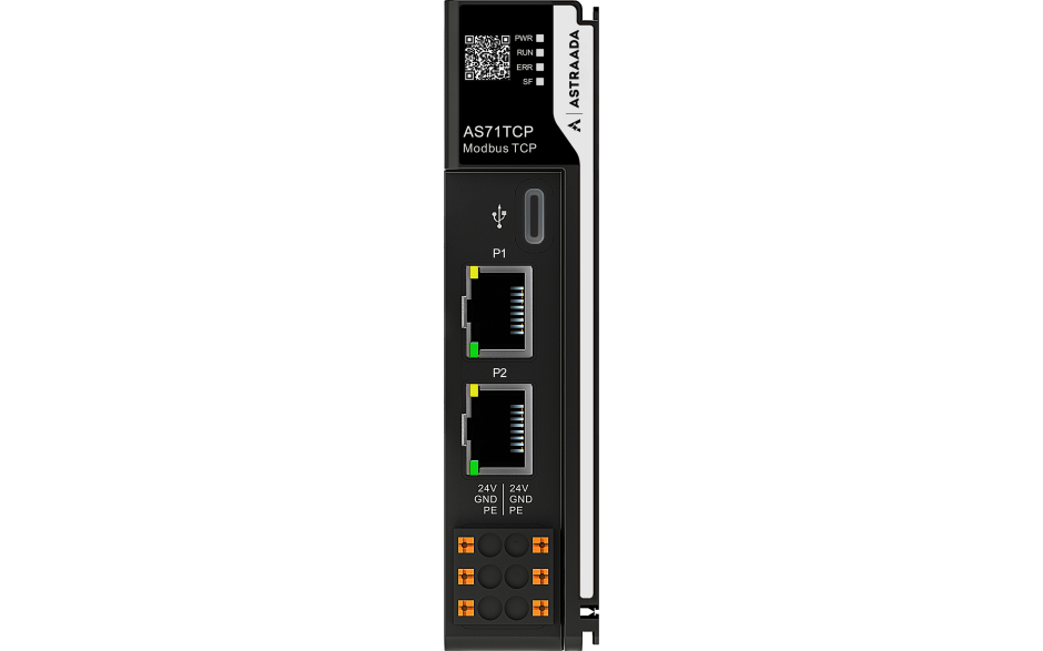 Astraada A-Series IO - Interfejs komunikacyjny układu oddalonego Modbus TCP (Buscoupler)