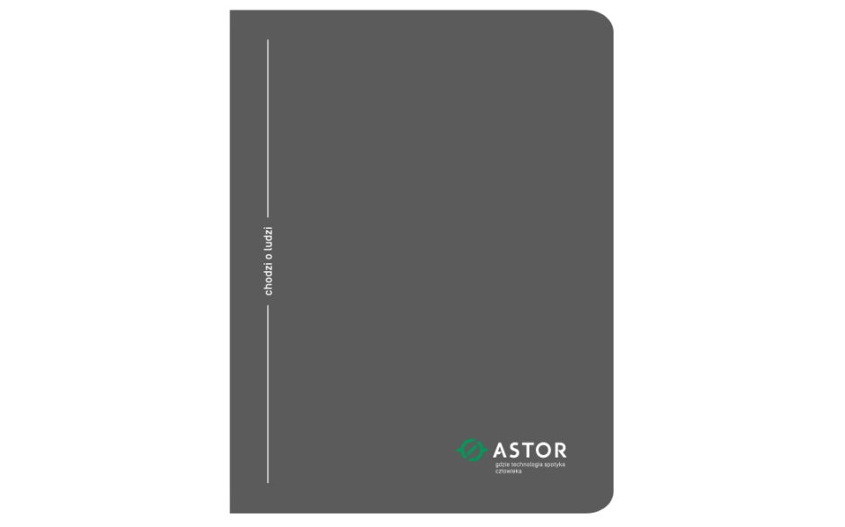 ASTOR zeszyt w miękkiej okładce