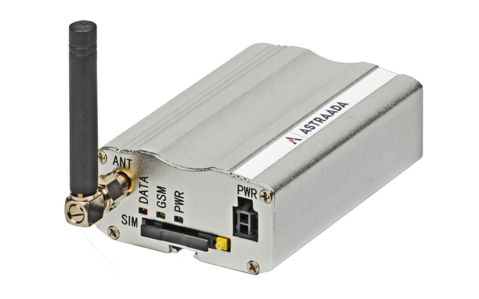 Wyprzedaż - Astraada GSM; Modem GSM/GPRS z RS485; 850/900/1800/1900 Mhz; Programowanie w języku C oraz komendami AT