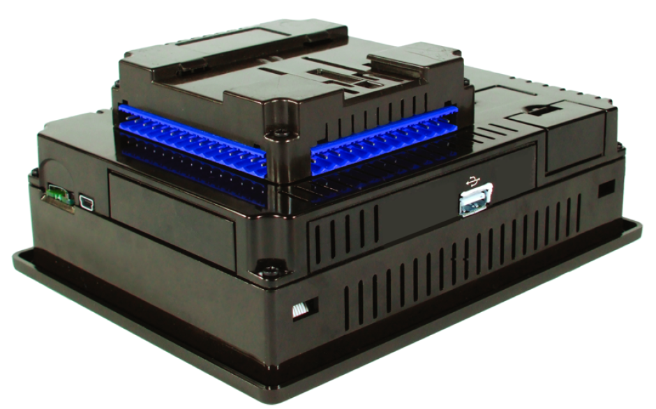 XL6 PRIME; 5.7" kolor; 2 MB pamięci; RS232; RS485; RS232/485; Ethernet; 2x USB; MicroSD; CAN; 12 DI (24V; 4 HSC); 12 DO (24V; 2 PWM); 2 AI (0-10V; 0-20mA; 4-20mA) 2
