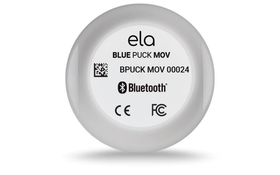 BLUE PUCK MOV - bezprzewodowy czujnik ruchu i drgań w technologii BLE  