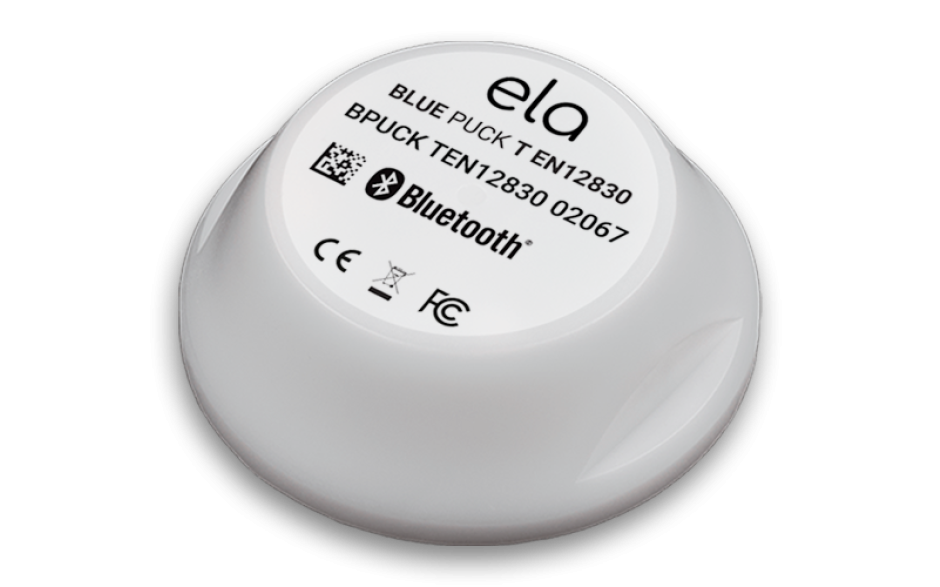 BLUE PUCK T EN12830 - bezprzewodowy czujnik temperatury Bluetooth Low Energy z certyfikatem EN12830  2