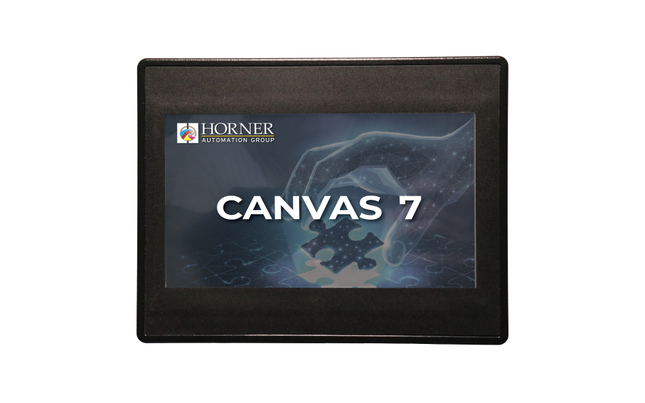 Canvas 7; 2 rdzenie; 7" kolor; 2 MB pamięci; RS232; RS485; RS232/485; 1x Ethernet; 1x USB-A; MicroSD; 1x CAN 3