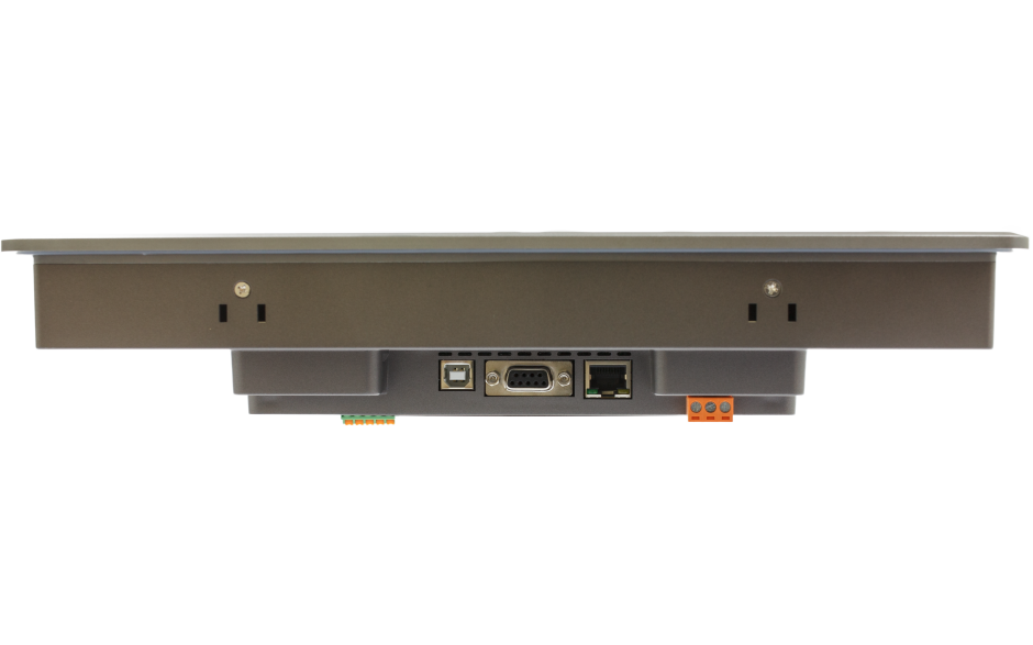 Dotykowy panel operatorski Astraada HMI, matryca TFT 12” (1024x768, 65k), RS232/422/485, RS422/485, RS232, USB Client/Host, Ethernet, MicroSD, -20~60C 5