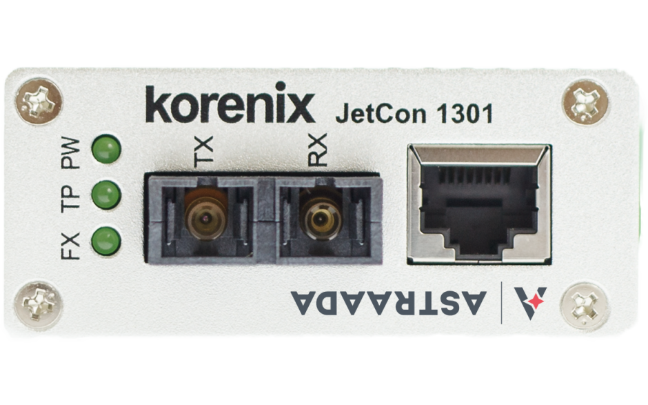 Konwerter światłowodowy Ethernet 1x RJ45, 1xSC, SingleMode, kompaktowy 2