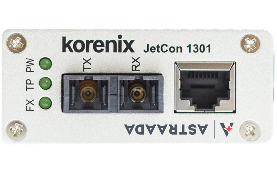 Konwerter światłowodowy Ethernet 1x RJ45, 1xSC, Multimode, kompaktowy 3