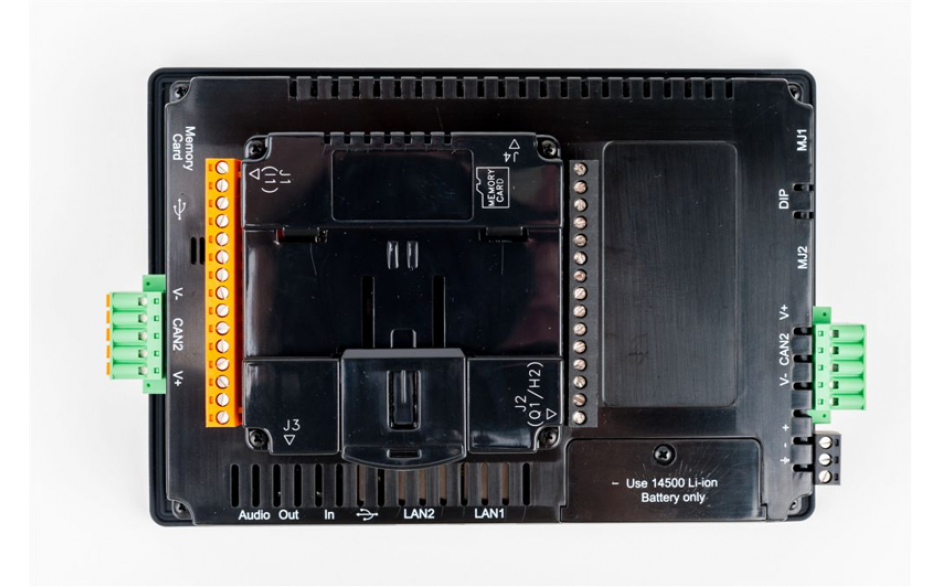 Sterownik PLC z HMI XL7e - 7", 12 DI (24 VDC), 6 DO (przekaźnikowe 2A), 4 AI (0-10V, 0-20mA); zasilanie 9-30VDC 3