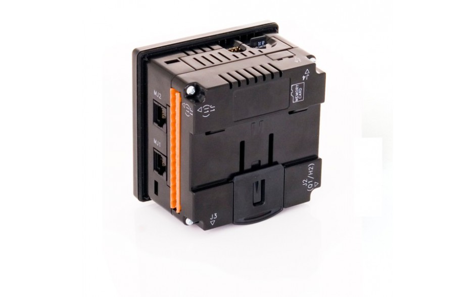 Sterownik PLC z HMI XLt - 3.5", 12 DI (24VDC), 6 DO (relay 2A), 4 AI (0-10V, 0-20mA); zasilanie 9-30VDC 6