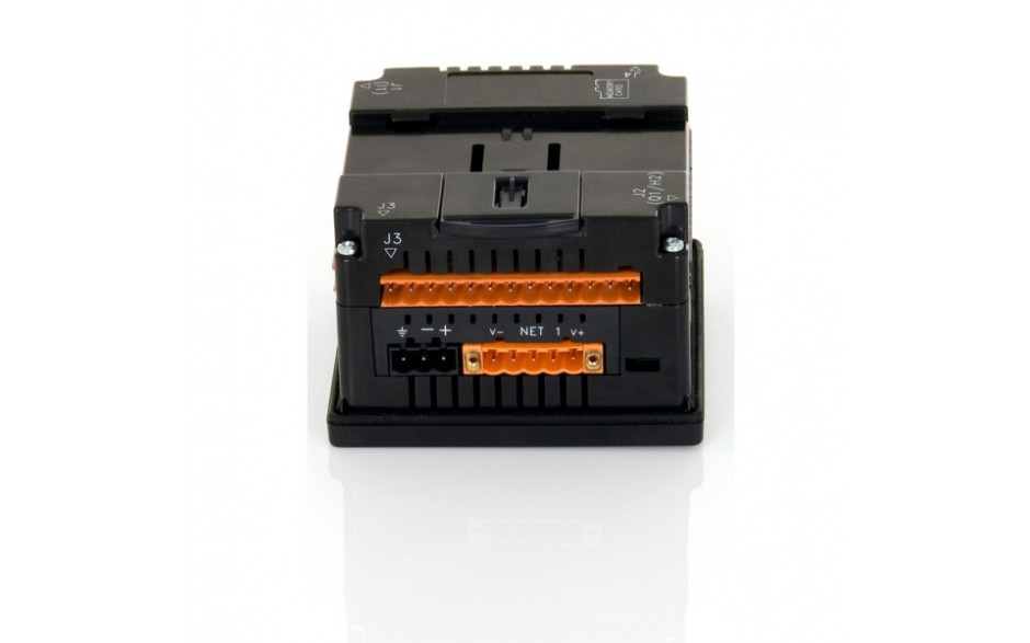 Sterownik PLC z HMI XLt - 3.5", 12 DI (24VDC), 6 DO (relay 2A), 4 AI (0-10V, 0-20mA); zasilanie 9-30VDC 2