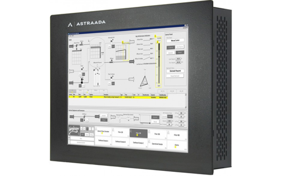 Dotykowy komputer przemysłowy Astraada PC, 17” Intel Core 2 Duo P8400 (2x 2.24 GHz), 4GB RAM, HDD 320 GB, ekran rezystancyjny, Win 7 - PROMOCJA