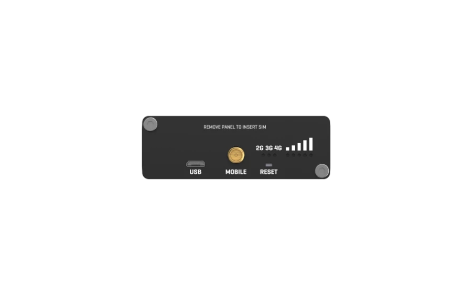 TRB142 - Gateway komórkowy 4G (LTE); RS232; 128MB RAM; SMS; IPSec; openVPN; możliwy montaż na szynie DIN 2