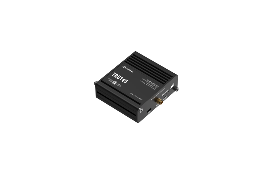 TRB145 - Gateway komórkowy 4G (LTE); Modbus RTU RS485; openVPN; SMS; możliwy montaż na szynie DIN (GSM)  4