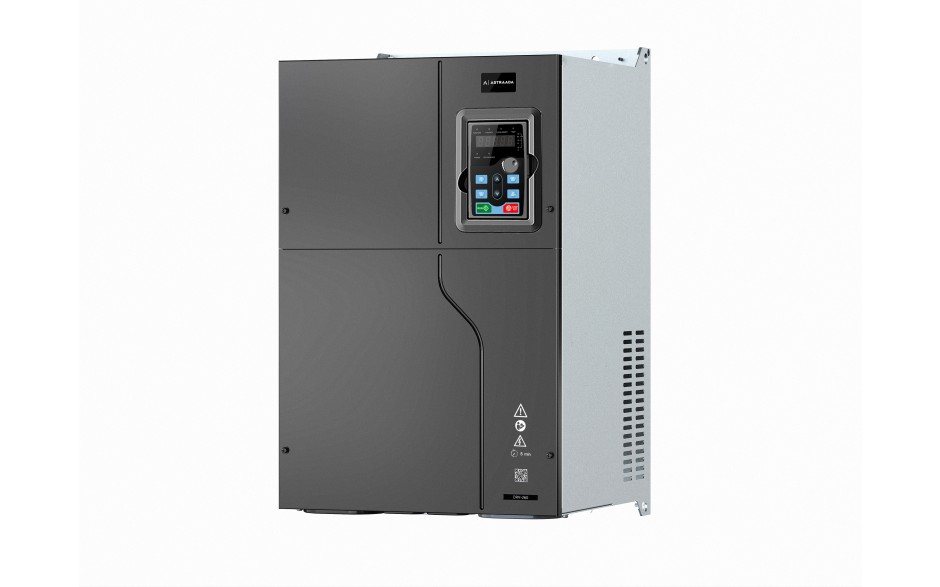  Falownik 200 kW trójfazowy do wentylatora i pompy, filtr kategorii C3, panel LED 