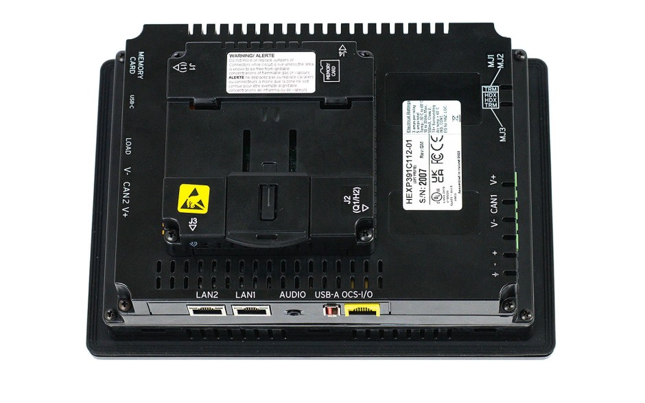 Sterownik PLC z HMI XL7 Prime - 7", 12 DI (24 VDC), 12 DO (24 VDC), 2 AI (0-10V, 0-20mA, TC, RTD), 2 AO (0-10V, 0-20mA); zasilanie 9-30VDC 3