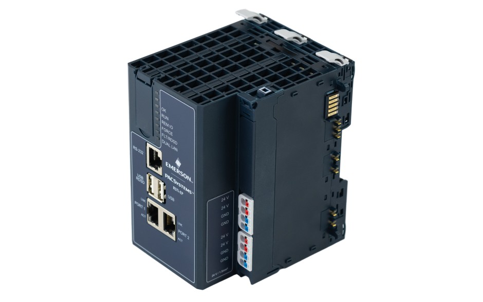 PACSystems RSTi-EP CPE205; 0.5MB RAM i FLASH; 1.2 GHz Dual Core; 2x Eth; 1x RS232; 2x USB 4