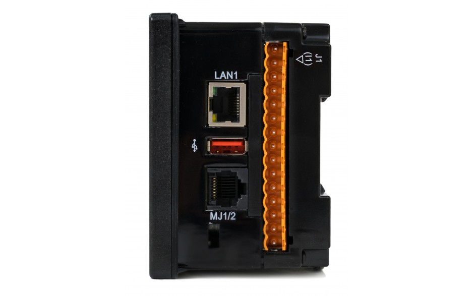 Sterownik PLC z HMI XL4e - 3.5", 12 DI (24 VDC), 6 DO (przekaźnikowe 2A), 4 AI (0-10V, 0-20mA); zasilanie 9-30VDC 11