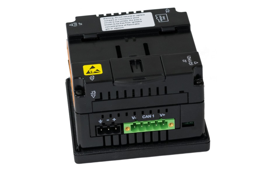 Sterownik PLC z HMI XL4e Prime - 3.5", 12 DI (24 VDC), 6 DO (przekaźnikowe 2A), 4 AI (0-10V, 0-20mA); zasilanie 9-30VDC 14