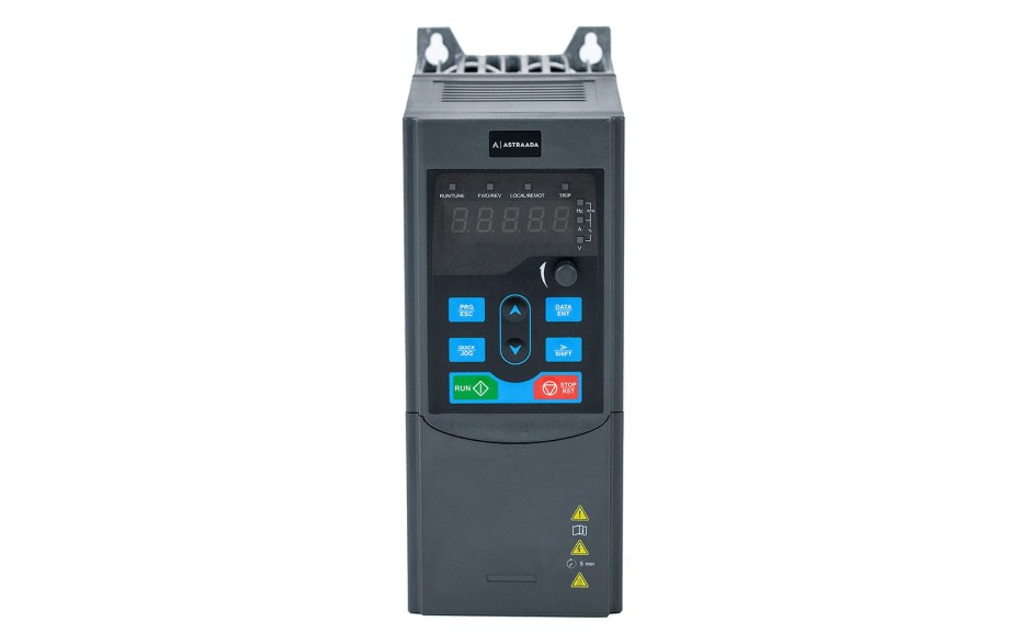  PROMOCJA - Falownik 2.2 kW trójfazowy do wentylatora i pompy, filtr kategorii C2, panel LED 