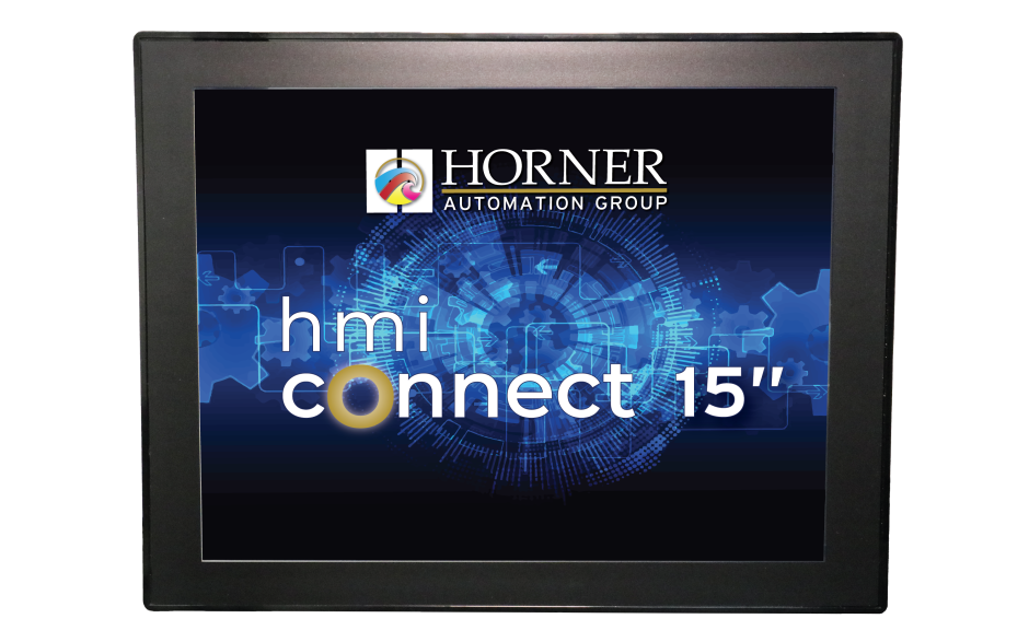 HMI Connect 15" LCD(1024 x 768); + kabel HE-HMICBL-1M; wymaga CPU300