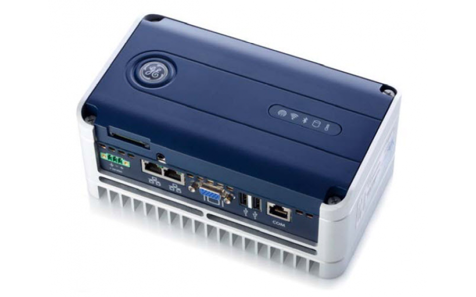 Komputer przemysłowy GE: RXi BOX iPC; Via Eden; 1 GHz; 4 GB RAM; 32 GB SSD; 2xETH; 2xUSB; 1xRS; VGA; WIN 7 Prof; 24VDC