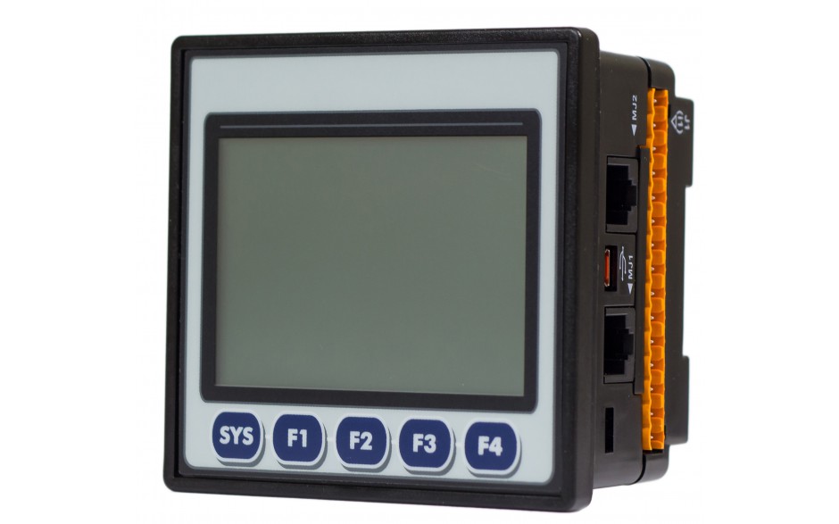 Sterownik PLC z HMI EXLt - 3.5",  Ethernet; 12 DI (24V; 4 HSC); 6 DO (przekaźnik 2A); 4 AI (0-10V; 0-20mA; 4-20mA)