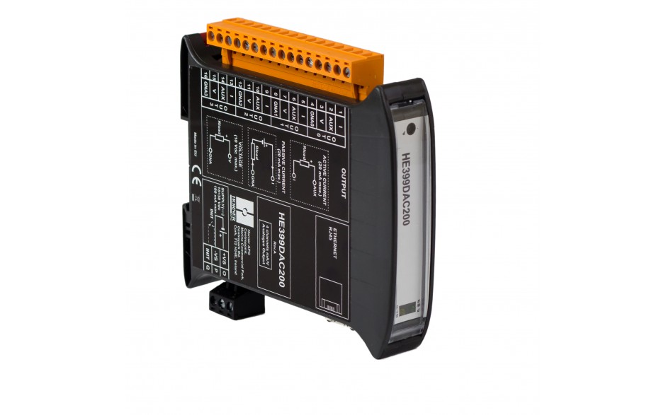 SmartMod PLUS I/O; 4 izolowane wyjścia analogowe (0-20 mA, 0-10 V); 16 bitów; Modbus TCP 5