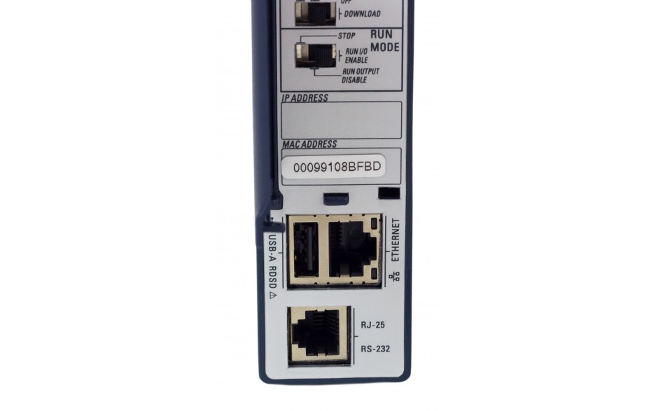 RX3i - CPU 5 MB RAM/FLASH; 1.1GHz; 1x Ethernet; 1x RS232; 1x USB; Energy PACK 6