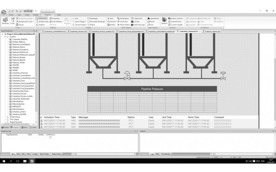 AVEVA Edge 2020 Embedded HMI Runtime 1500 zmiennych 3