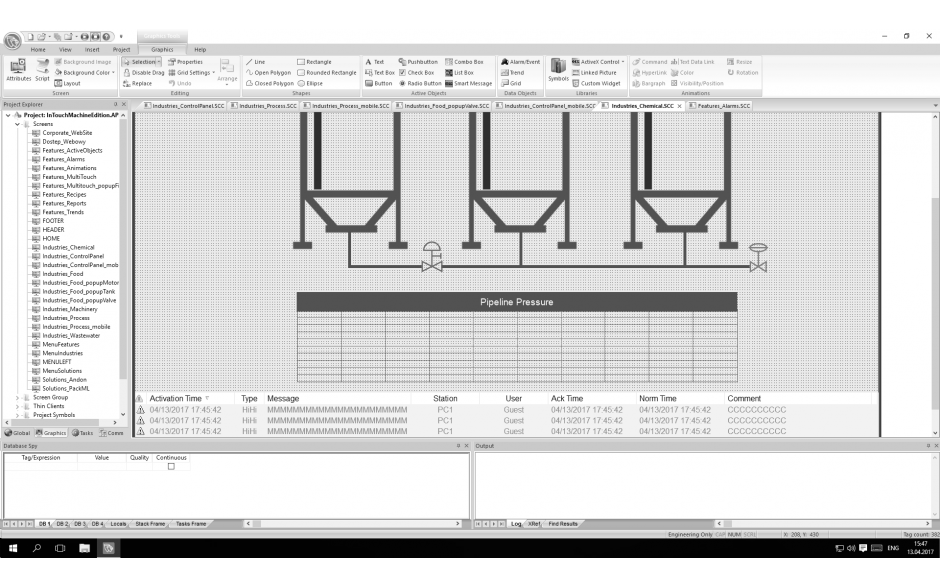 Wonderware InTouch Edge HMI 2017 Studio IDE - licencja deweloperska na 3000 zmiennych na kluczu USB 4