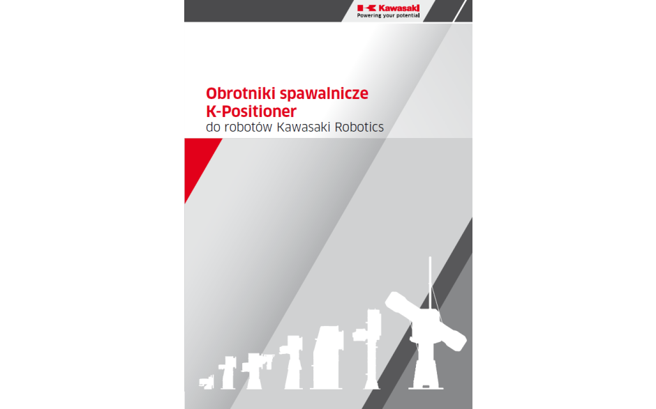 Obrotniki spawalnicze K-Positioner do robotów Kawasaki Robotics