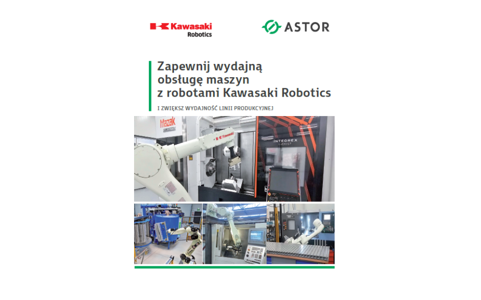 Zapewnij wydajną obsługę maszyn z robotami Kawasaki Robotics