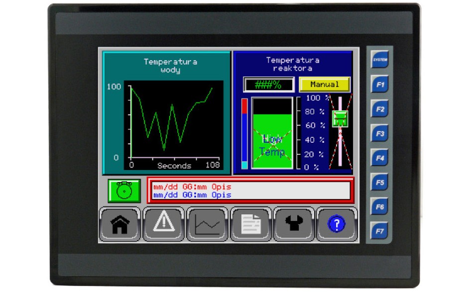 Sterownik PLC z HMI XL10 Prime - 10", 12 DI (24V, 4 HSC), 12 DO (24V, 2 PWM), 2 AI (0-10V, 0-20mA, 4-20mA)