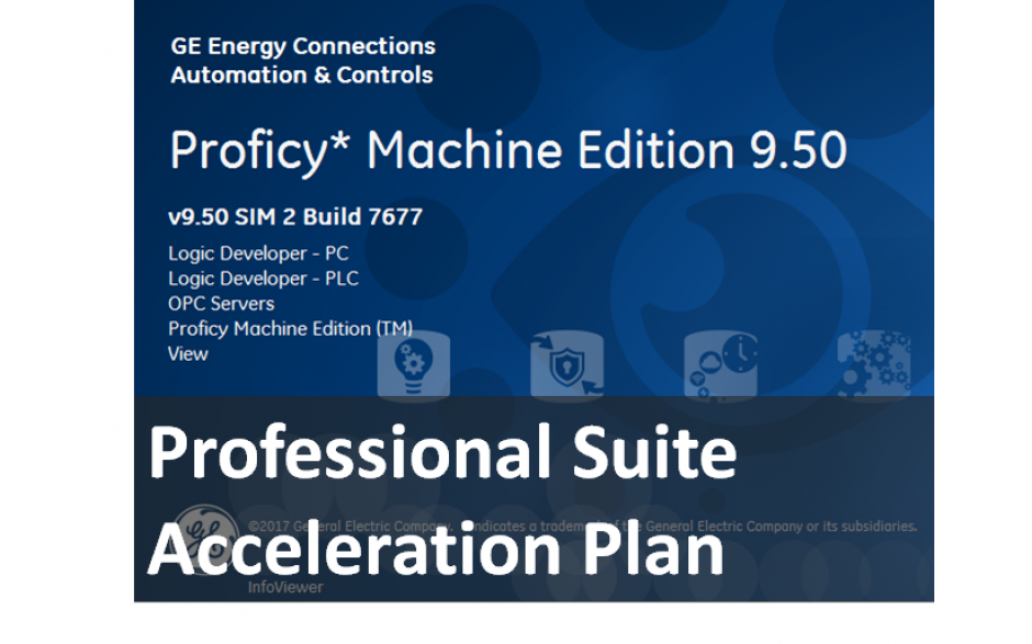 Licencja Proficy Machine Edition Professional Suite wer. 9.5 z pakietem Acceleration Plan
