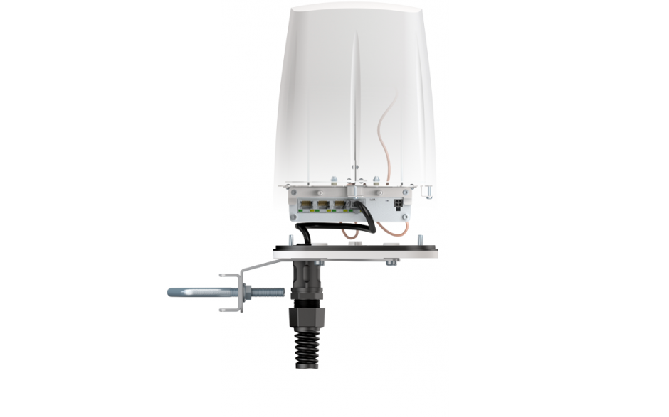 GATX10 - przemysłowy, zaawansowany gateway z obsługą BLE zintegrowany z anteną. Komunikacja Bluetooth/Wi-Fi/LAN/Modbus TCP/MQTT 3