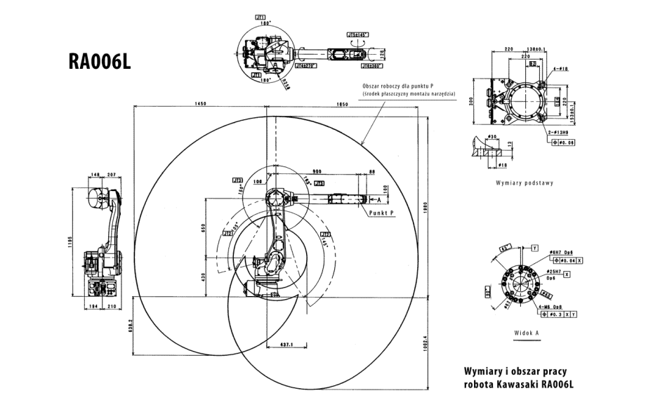 Wyprzedaż - Robot Kawasaki Robotics RA006L  2