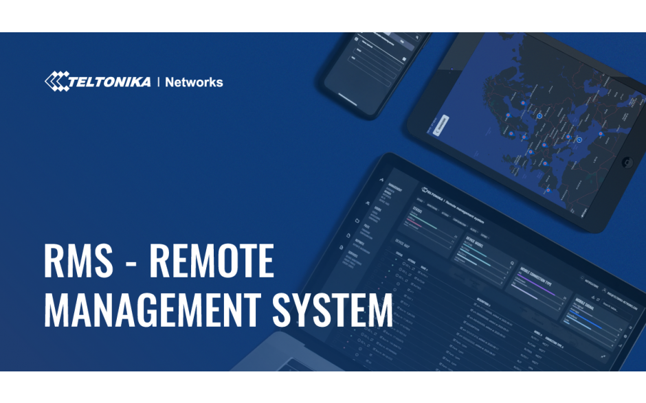 Teltonika Remote Management System - RMS - system zdalnego dostępu do routerów przemysłowych 
