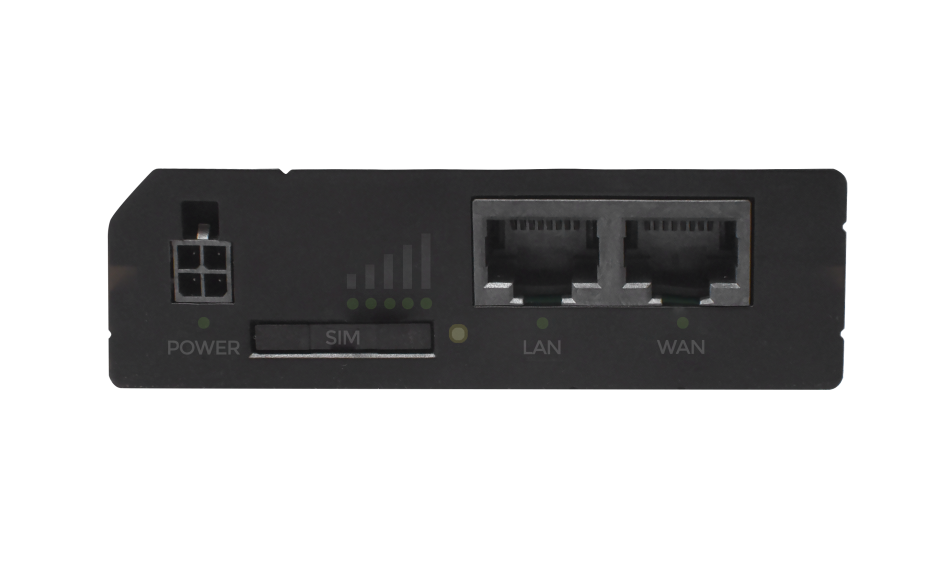 RUT240 - Router przemysłowy 4G (LTE); Ethernet; 64MB RAM; SMS; IPSec; openVPN; WiFi; montaż na szynie DIN 3