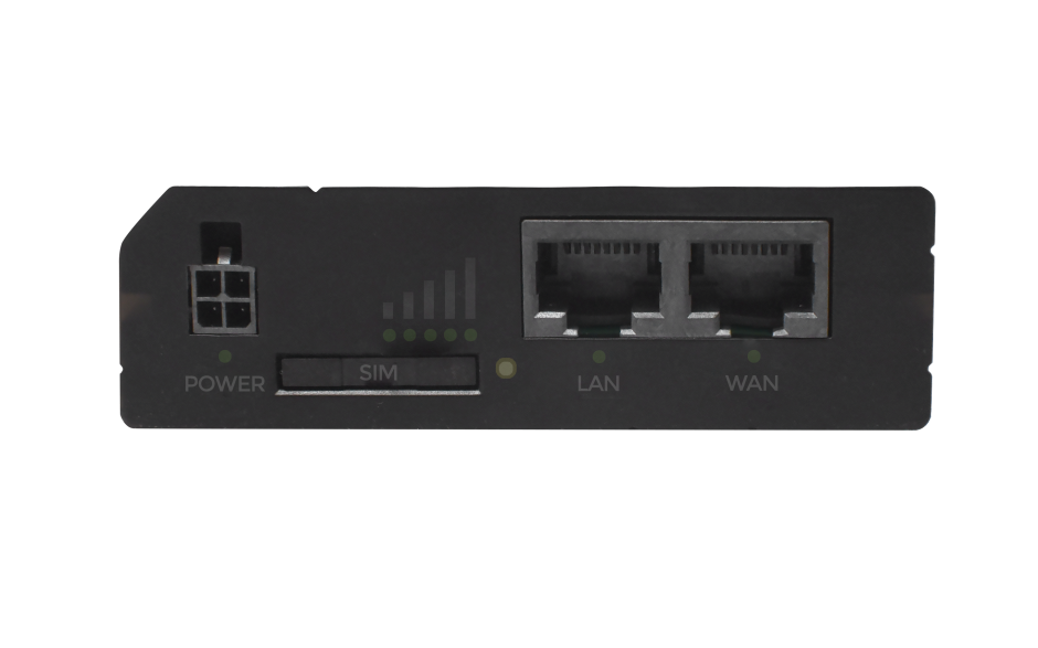 RUT241 - Router przemysłowy 4G (LTE); Ethernet; 64MB RAM; SMS; IPSec; openVPN; WiFi; montaż na szynie DIN 3