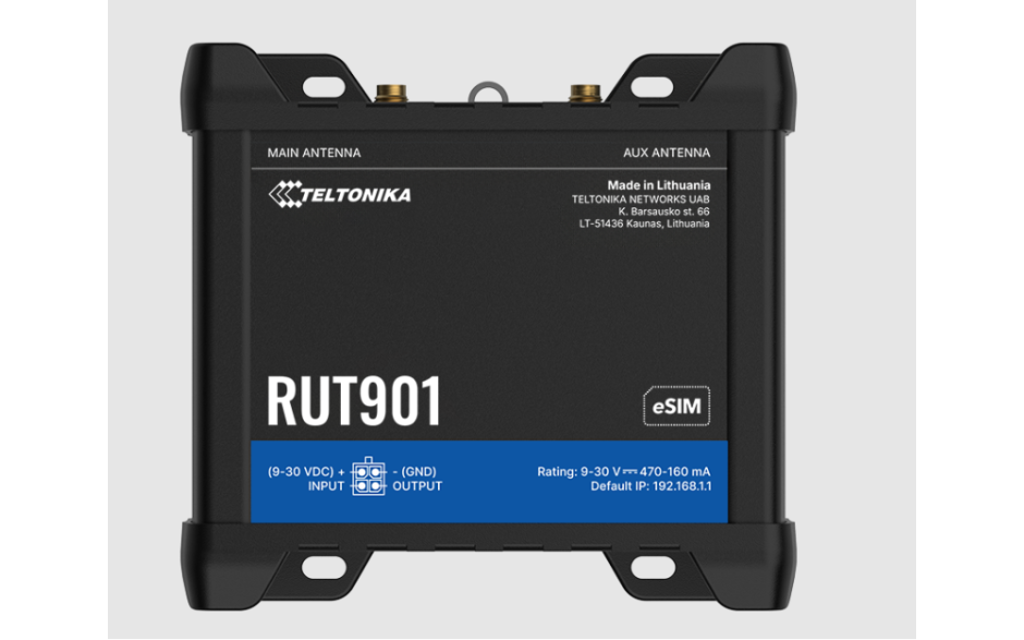 ROUTER 4G LTE Dual SIM, WiFi,ROUTER LTE Cat 4 150Mbps, WiFi, 1xWAN, 3xLAN, 9-30 VDC, -40-75C, IP30 2