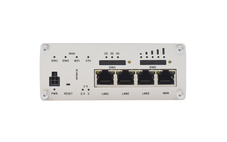 RUTX11 - Router przemysłowy 4G (LTE); Ethernet; 256 MB RAM; DUAL SIM; Bluetooth; SMS; IPSec; openVPN; WiFi; montaż na szynie DIN 3