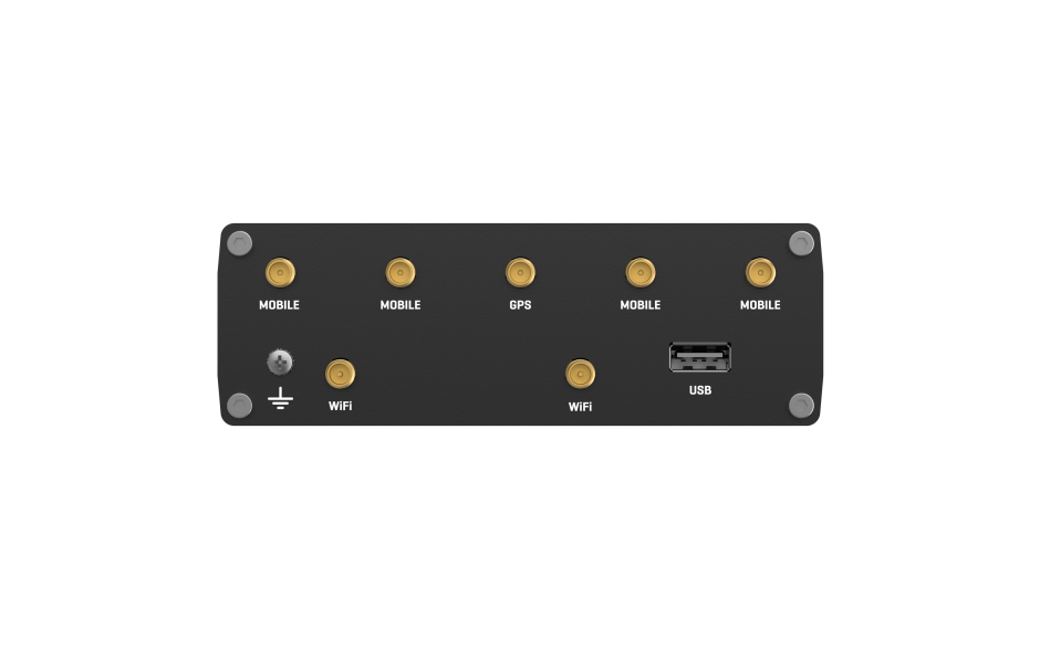 RUTX50 - Router przemysłowy 5G/4G; Ethernet; 256 MB RAM; DUAL SIM; GPS; SMS; IPSec; openVPN; WiFi; montaż na szynie DIN 3