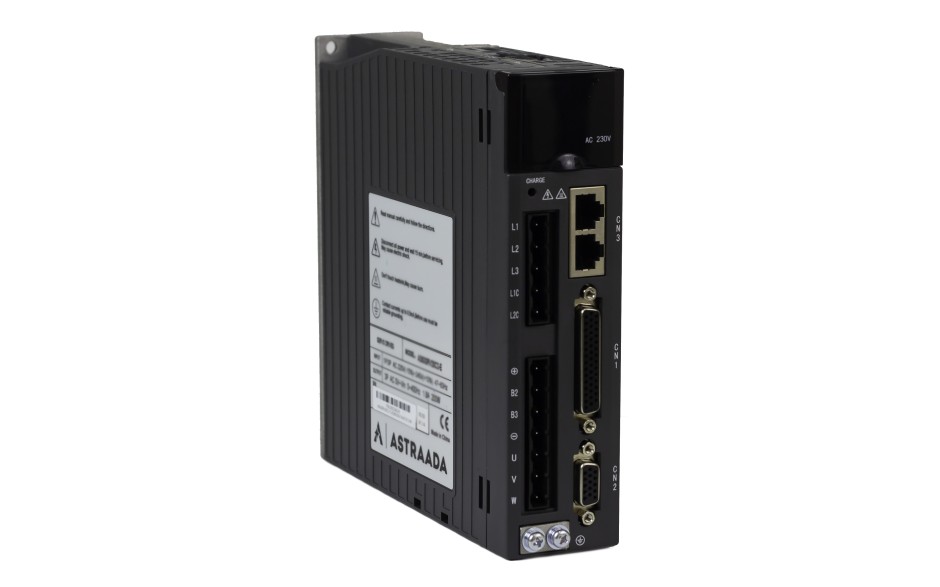 Serwowzmacniacz o mocy 0.2kW, zasilanie 230V, sterowanie EtherCAT