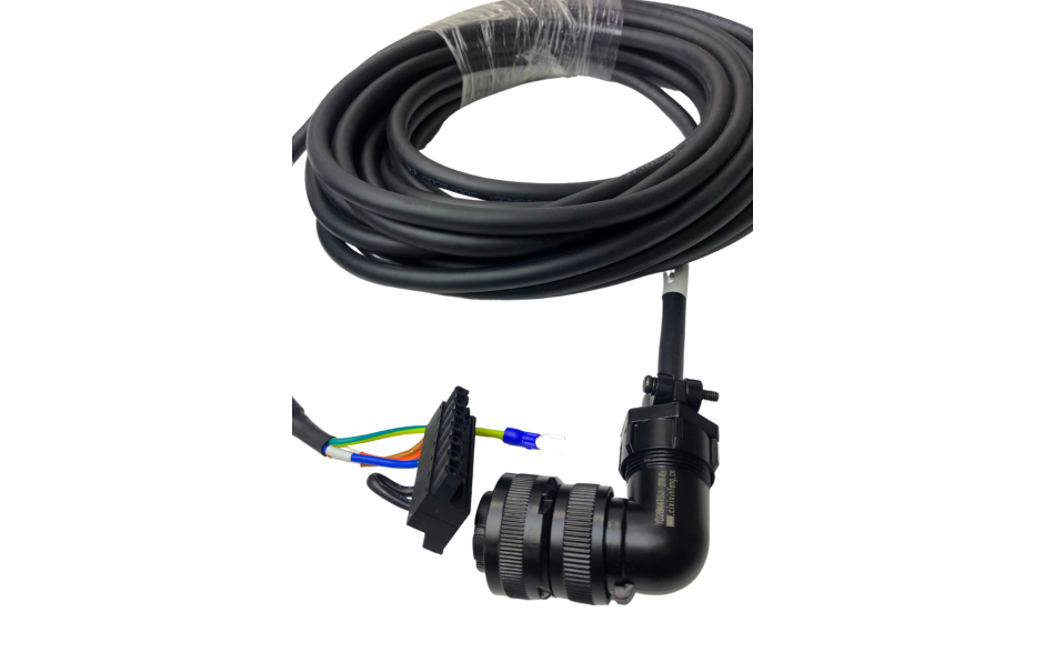 Kabel zasilający 30m do silników z oznaczeniem A2 - 1kW, 230V; 2…3kW, 400V z enkoderem absolutnym, - 1…3.8kW, 400V z enkoderm inkrem 2