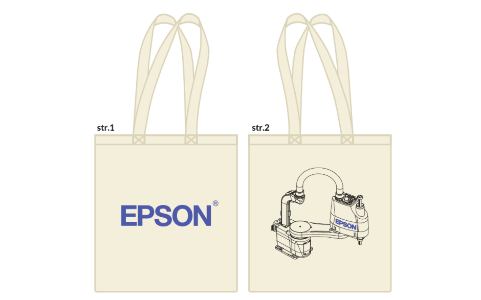 Torba z robotem EPSON