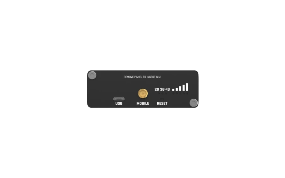 TRB140 - Gateway komórkowy 4G (LTE); Ethernet; 128MB RAM; SMS; IPSec; openVPN; możliwy montaż na szynie DIN 3