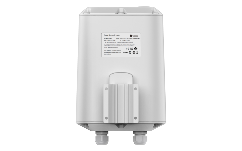 Cassia X2000 - ROUTER Bluetooth; MQTT broker; 4 core ARM Cortex-A5; BLE 4.0/4.1/4.2/5.0; Wi-Fi 2.4GHz i 5GHz;Ethernet RJ-45; USB 2.0 2