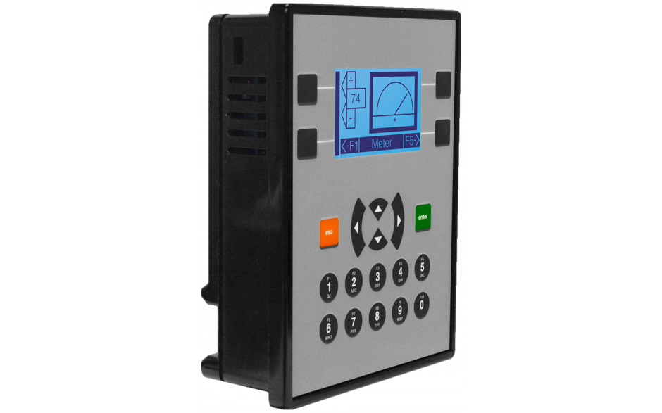 Sterownik PLC z HMI X2 - 2.2", 12 DI (24V, 4 HSC 10 KHz), 2 DO (24V, 2 PWM 65KHz), 6 DOR (3A), 4 AI (4-20mA, 12 bit), 2 AO (4-20mA, 12 bit) 3